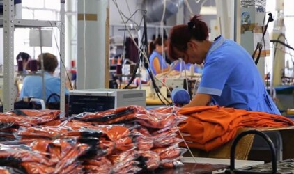 Экспорт одежды в России увеличился более чем на треть
