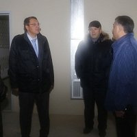 Василий Филипенко посетил несколько строящихся объектов