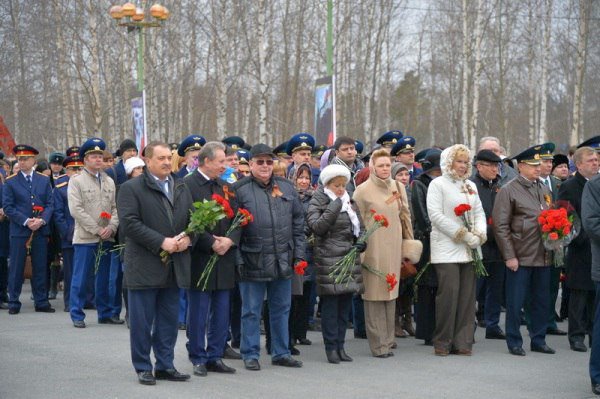 На встрече с ветеранами в День Победы
